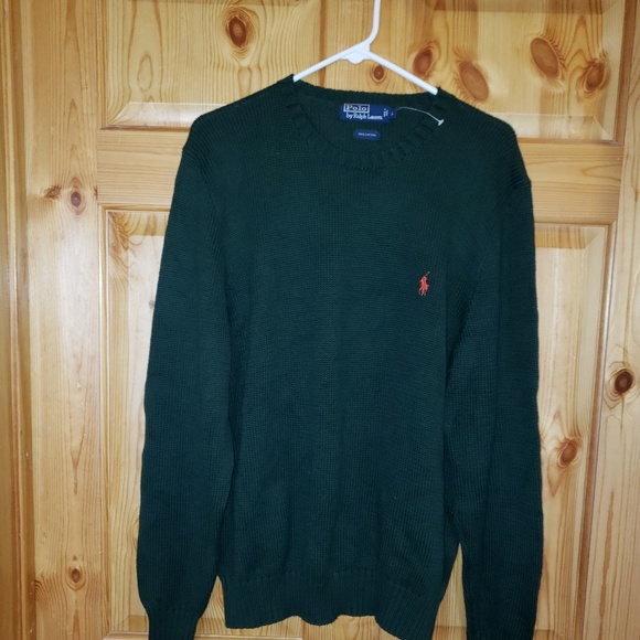 Polo by Ralph Lauren Sweater Men's size L Hunter Green